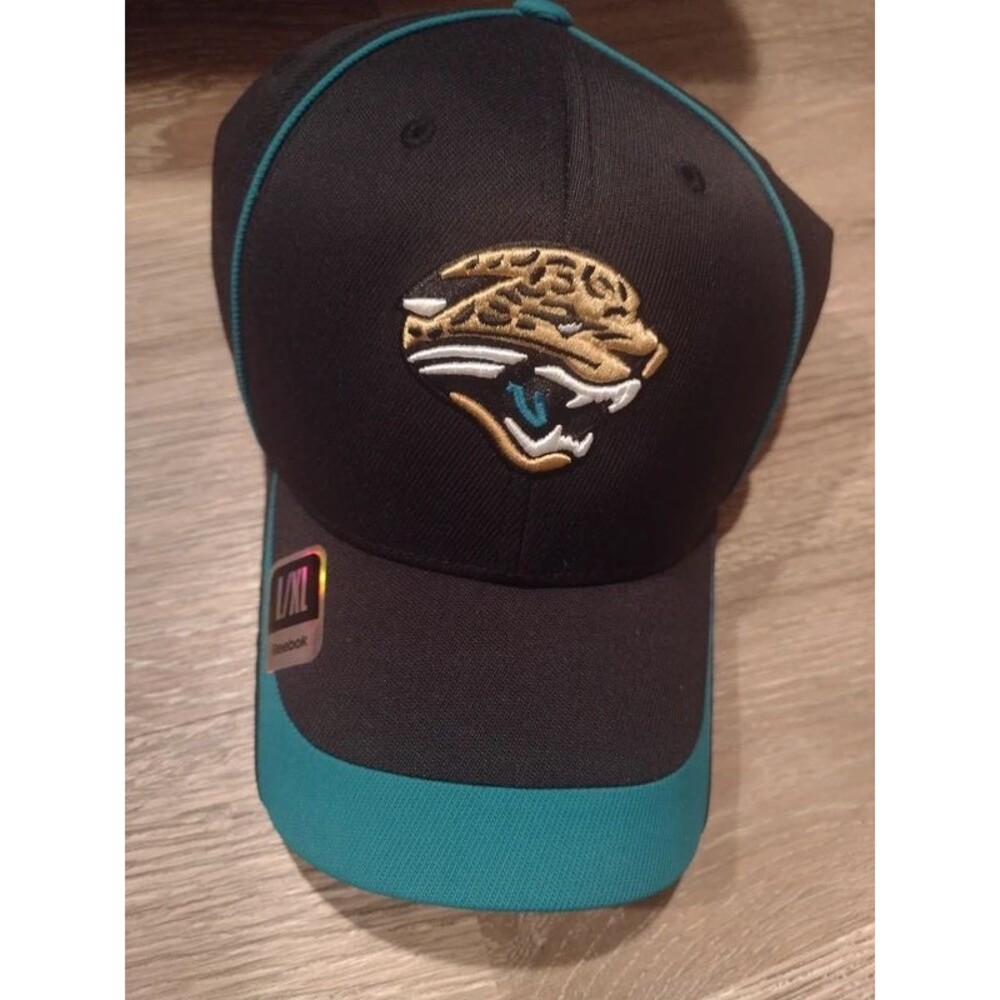 NFL Jacksonville Jaguars Reebok Mens large/xl fitted hat new with tags